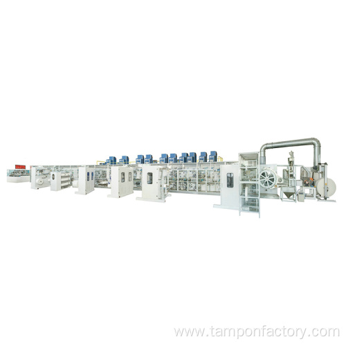 800 pieces/min Baby diaper production line